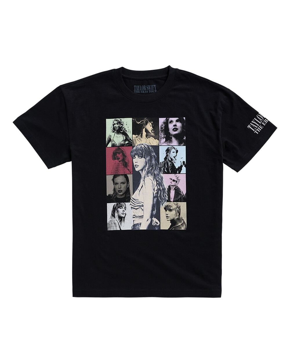 Taylor Swift The Eras Tour Official Black T-Shirt US Tour Dates - SIze L